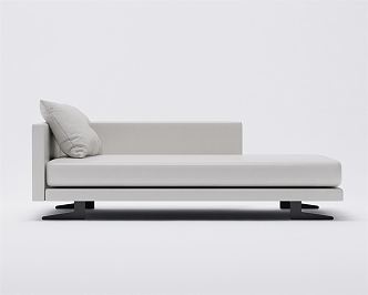 Modern chaise longue 3d model