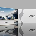 Audi Sign In Event With Displayed Cars And Pioneer Theme Scene