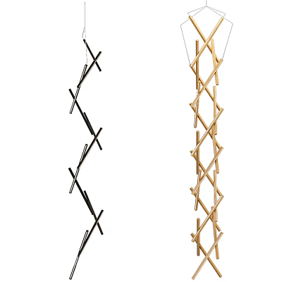 Modern chandelier 3d model Modern chandelier 3d model