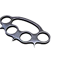 Brass Knuckles Metal Self Defense Weapon With Four Finger Holes And Spiked Edges