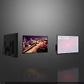 LG OLED TV Display With Sleek Design And Vibrant Image Showcase