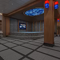 Elegant SPA Sauna Interior Design With Loungers Hot Pool And Wooden Accents