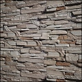 Modern Culture Stone Wall Brick Wall 3d model