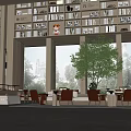 Modern Rest Area Yuyi Sales Office Negotiation Area Rest Area 3d model