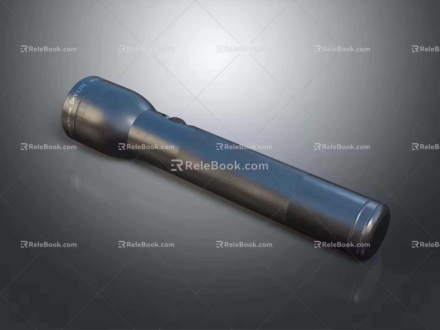 Flashlight flashlight military flashlight lighting tools tactical flashlight charging flashlight 3d model