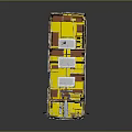 Modern School Bus Old School Bus Small Bus Small Bus 3d model
