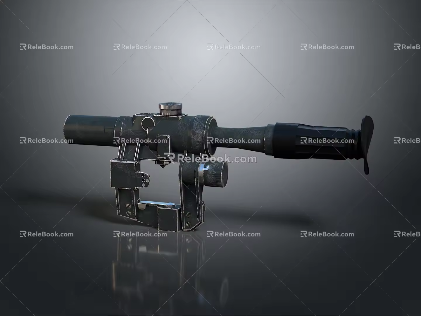 Infrared Steiner DBALPL Laser Pistol Light Source Firearm Sight Firearm Device 3d model