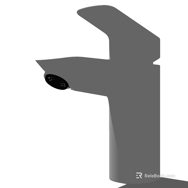 Modern Single Handle Faucet With Sleek Design For Contemporary Kitchens 3d model