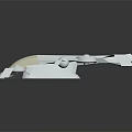 Modern Spaceship Spacecraft 3d model
