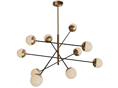 Modern Chandelier Art Chandelier Spherical Chandelier 3d model