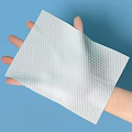 Handheld White Soft Tissue With Honeycomb Texture For Daily Household Use