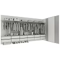 Dresser with Drawers for Clothes Shoes and Bags in Modern Closet Storage Design