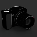 Canon Black Digital Camera With 10x Super Zoom Lens And Features