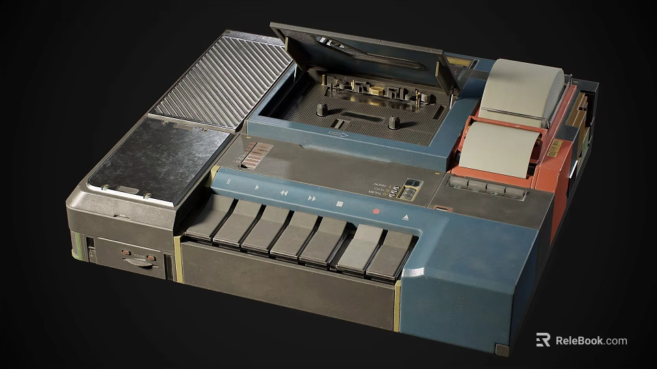 Professional Hardware Tools Storage Cabinet With Metal Structure And Multiple Drawers 3d model