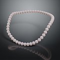 Modern Necklace Tianzhu Necklace Pearl Necklace Ornament 3d model