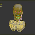 Science Fiction Warrior Future Warrior Next Generation Warrior Super Soldier Magic Warrior Super Soldier Science Fiction Soldier 3d model