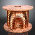 High Quality Copper Wire Coil Wound on Wooden Spool for Industrial Use