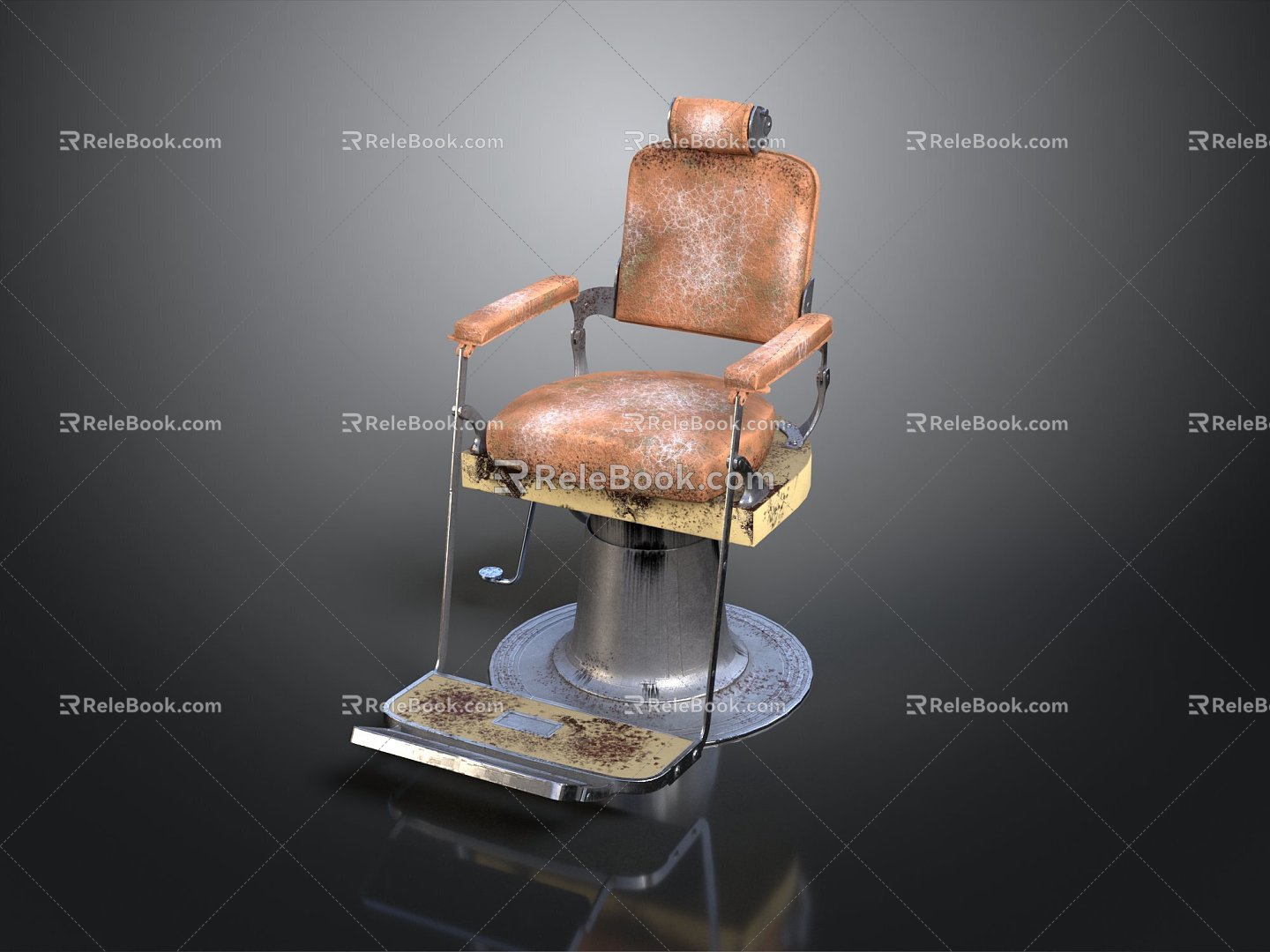 Hairdresser Chair Hairdresser Chair Chair Chair Chair Armchair Backrest Chair Single Chair Wooden Chair 3d model