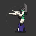 Modern Transformers Gauda Warrior Gauda Mecha Warrior 3d model