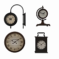 Vintage Clock 3d model