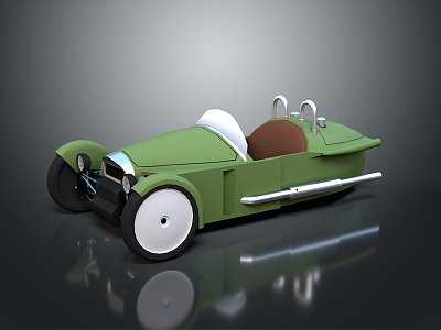 Modern classic car old car old car old car old car 3d model