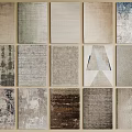 Square Rugs With Various Textured Patterns And Neutral Earthy Color Tones