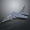 Detailed Cosmic Aerospace Vehicle Model With Streamlined Body Transparent Cockpit And Mounting Points