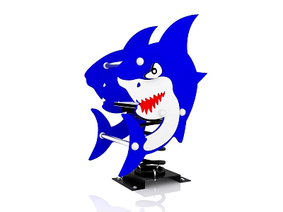 Children's rocking horse rocking horse venue rocking horse outdoor rocking horse shark rocking horse rocking horse 3d model