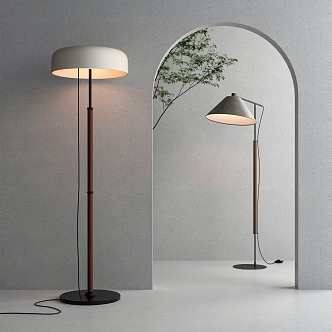 Quiet Ancient Floor Lamp 3d model