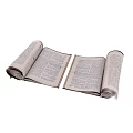 Ancient Open Scroll Manuscript Displaying Historical Text and Vintage Pages 3d model