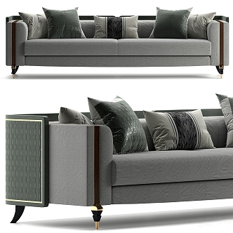 Sofa Aston Martini 3d model