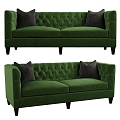 Double sofa 3d model