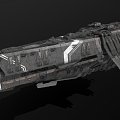 Weapon ancestor warship 3d model