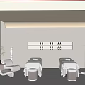 Serene SPA Sauna Wellness Room With Massage Tables Ambient Lighting And Modern Interior Design