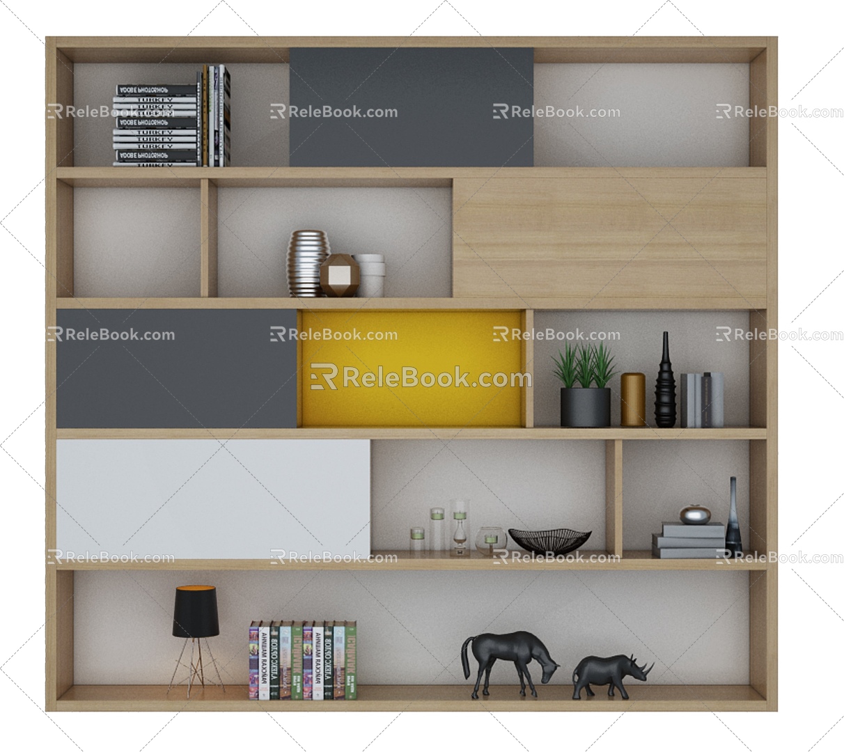 Bookcase 3d model