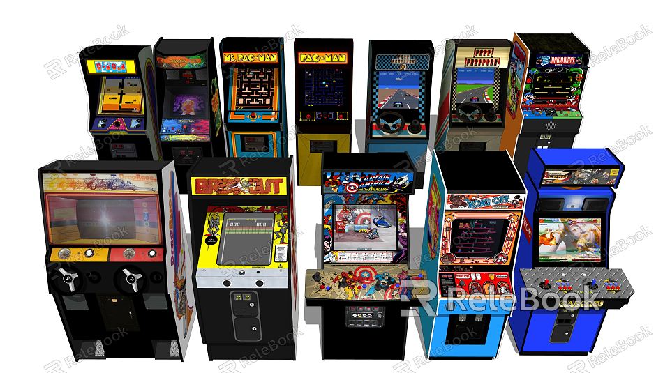 Modern Game Machine model