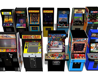 Modern Game Machine 3d model