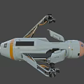 ASTROTEK Brand Industrial Equipment With Metallic Structure And Orange Gray Mechanical Components