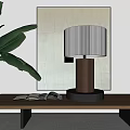 Modern Table Lamp Metal Table Lamp 3d model