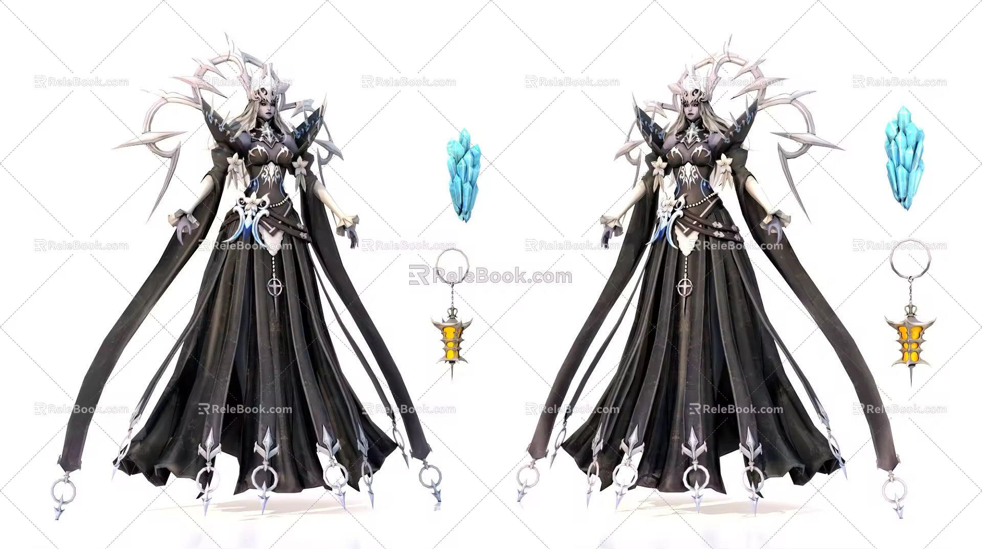 High Quality 3D Game Character Character 3 3d model
