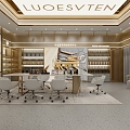 Modern Cosmetics Store 3d model