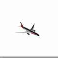 Qantas 100th Anniversary Passenger Plane With White Red Livery And Spirit Of Australia Logo