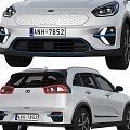 Kia Cars 3D Model Car Luxury Car Kia Vehicles White Tires 3d model