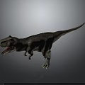 Realistic Tyrannosaurus Rex Dinosaur Figure With Open Mouth Sharp Teeth Strong Legs Detailed Skin