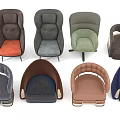 Single sofa combination 3d model
