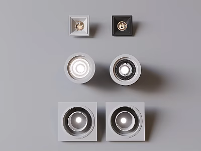 Modern Downlight Spotlight 3d model