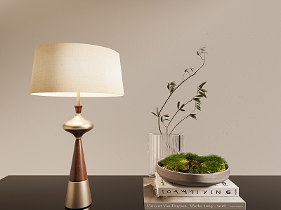 Modern table lamp 3d model