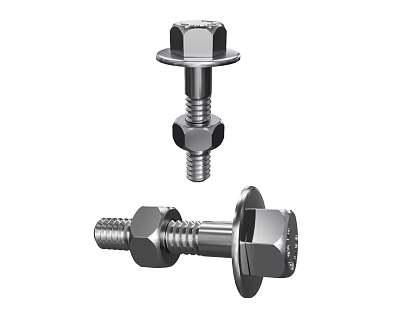 High Quality Stainless Steel Hex Bolts And Nuts Hardware Tools Fasteners 3d model