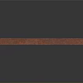 Red Long Strip Material With Textured Surface And Shiny Finish On Dark Background