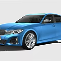 Luxury BMW Audi Mercedes Cars Blue Light Blue White Sedan Convertible Models Showcase